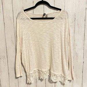Creamy beige long sleeve